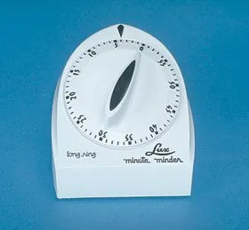 Alimed - Lux - 5535 - Mechanical Timer Countertop  Desktop Lux 60 Minutes Dial Display