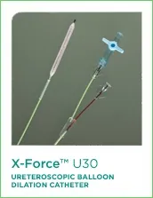 Bard - X-Force U30 - 997610 - Ureteroscopic Balloon Dilation Catheter X-Force U30 6 Mm Diameter X 10 Cm Length Balloon