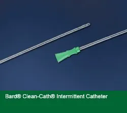 Bard - Clean-Cath - 423714 - Urethral Catheter Clean-cath Coude Tip Uncoated Pvc 14 Fr. 16 Inch