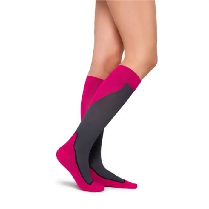 BSN Jobst - 7529063 - Sport Sock JOBST? 20-30mmhg Knee High X-Large Pink Closed Toe 1-pr