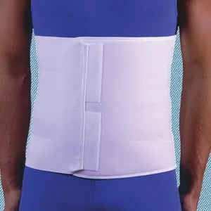 Frank Stubbs - Flex-Support Deluxe - F010846 - Abdominal Binder Flex-support Deluxe X-large Hook And Loop Closure 62 To 75 Inch Waist Circumference 12 Inch Height Adult