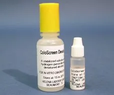 Helena Laboratories - ColoScreen Developer-15 - 5077 - Hematology Reagent ColoScreen Developer-15 Developer Fecal Occult Blood Test Proprietary Mix 15 mL