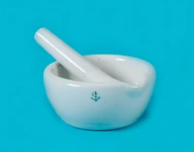 Health Care - HCL - 14075 - Mortar and Pestle HCL Hand Operated White
