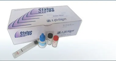 LifeSign - Status - 84W10 - Other Infectious Disease Test Kit Status Antibody Test Infectious Mononucleosis Whole Blood Sample 10 Tests CLIA Waived for Whole Blood / CLIA Moderate Complexity for Serum  Plasma