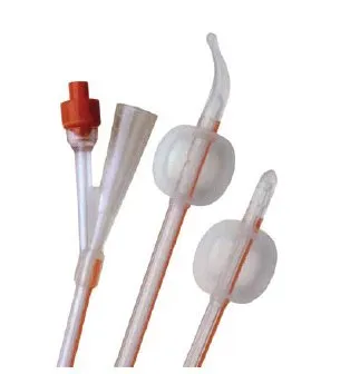 Coloplast - Folysil - AA6314 -  Foley Catheter  2 Way Coude Tip 5 15 cc Balloon 14 Fr. Silicone