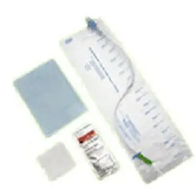 Teleflex - Rüsch MMG - SONK-141-3 -  Closed System Intermittent Catheter Kit with BZK Antiseptic Towelette and Gauze 14 fr, Straight, PVC, Sterile, Single use, Latex free