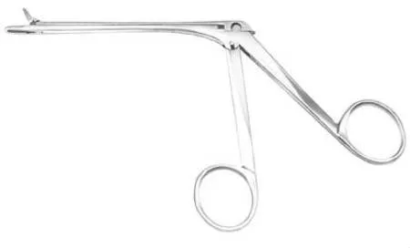 Bausch & Lomb - Bausch+Lomb - N2990 - Nasal Forceps Bausch+lomb Blakesley 7-1/8 Inch Length Office Grade Stainless Steel Nonsterile Nonlocking Finger Ring Handle Straight 3-1/2 X 7 Mm Fenestrated Cups
