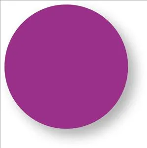 United Ad Label - UAL - ULDT168 - Blank Label Ual Label Dot Purple Paper 3/4 Diameter
