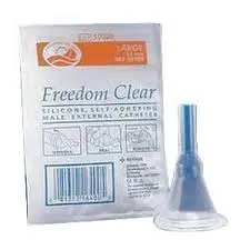 Coloplast - 5400 - Coloplast Freedom Clear Male External Catheter With Kink-resistant Nozzle