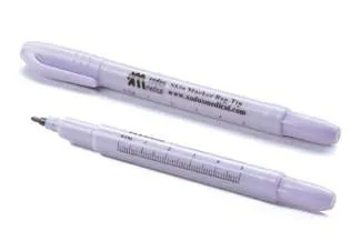 Xodus Medical - 10715 - Surgical Skin Marker Gentian Violet Regular Tip Barrel Ruler Sterile