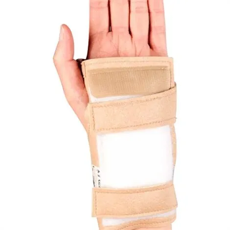 A-T Surgical - From: 35-L To: 35-R - Naugahyde Shock Absorbing Wrist Support, Left Size: S,m,l,xl ,sex: M f