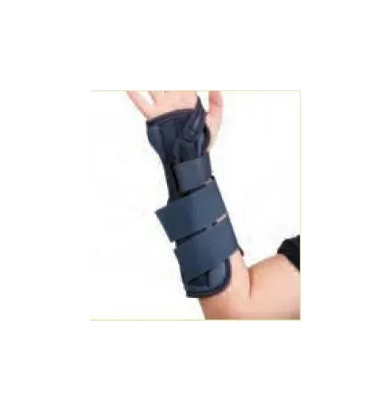 DeRoyal - A124106 - Wrist / Forearm Splint Deroyal Tietex Left Hand Blue Medium