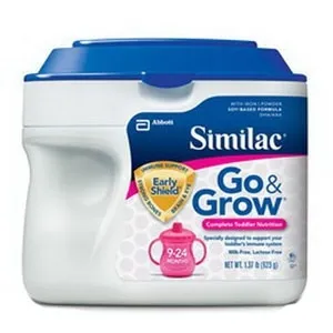 Abbott - 50837 Similac Go & Grow Soy Pwdr Retail Unflav. 1.38 lb