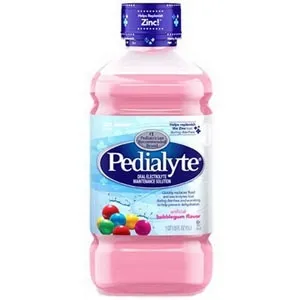 Abbott - 51752 - Pedialyte Ready To Feed, Retail 1 L Bottle, Bubble Gum