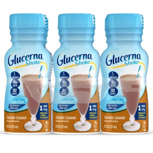 Abbott - From: 66794 To: 66794 - Glucerna Shake Chocolate Caramel Retail 8oz. Bottle