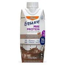 Abbott - From: 68166 To: 68463 - Nutrition Ensure Max Protein, Milk Chocolate With Caffeine, Ready to Drink, 11 oz.