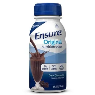Abbott Nutrition - 53806 - Ensure Nutritional Dark Chocolate Shake 237 mL, Ready-to-Drink, Bottle, Retail