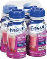 Abbott - 56482 - Ensure Muscle Health Strawberry, Bottle,Retail