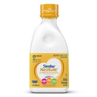 Abbott Nutrition - 5745578 - Similac expert care Neosure ready to feed, 1 quart bottle. 22 calories per fluid ounce.