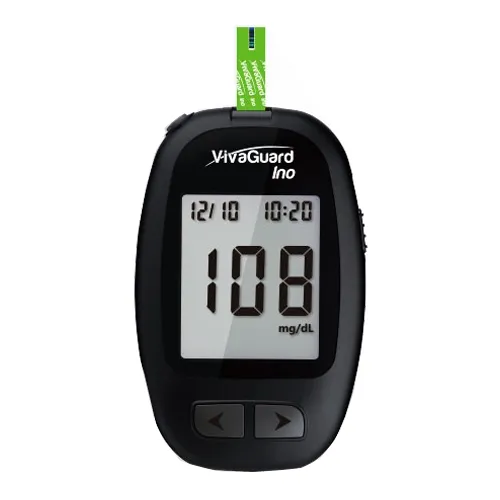 Able Diagnostics - From: VGM01-373 To: VGS01-378 - VivaGuard Ino Blood Glucose Meter, Black