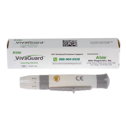 Able Diagnostics - From: VGD01-381 To: VGL01-383 - VivaGuard Lancing Device