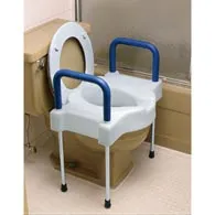 Ableware - 725881000 - Ableware 725881000 Extra Wide Tall-Ette Elevated Toilet Seat W/ Legs