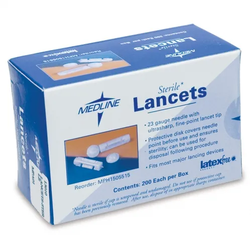 AcuZone - From: LANCET-ACE-23G To: LANCET-ACE-26G - Ace Sterile Blood Lanets, 23 Gauge