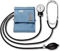 A&d Medical - UA-100 - Home Blood Pressure Kit with Attached Stethoscope