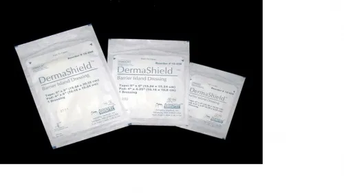 Adelphia Medical - 10-656ST - DermaShield Non Adherent Bordered Gauze Sterile 6X6Inches 50/CS