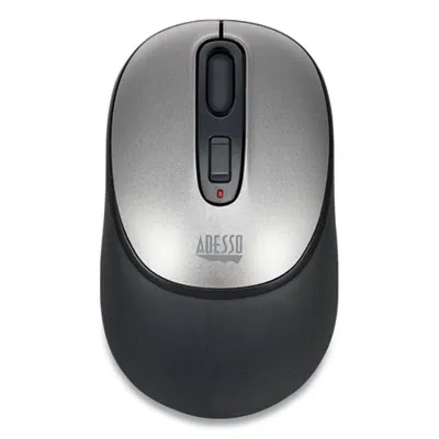 Adesso - ADEA10 - Imouse A10 Antimicrobial Wireless Mouse, 2.4 Ghz Frequency/30 Ft Wireless Range, Left/Right Hand Use
