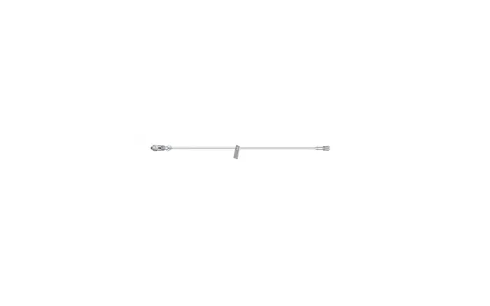 Amsino - AE0106 - IV Extension Set, 6" Microbore, Needleless Injection Site, 50/cs