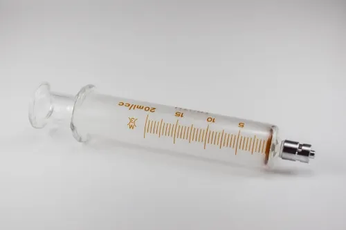 Air Tite - GTOP20L - Truth Glass Syringes By Top Syringe With Metal Luer Lock (Made In India)