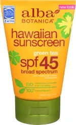 Alba Botanica - 11827 - Green Tea SPF 45 Sunscreen