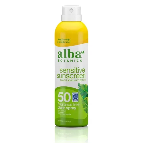 Alba Botanica - 230258 - Hawaiian Coconut Clear Sunscreen Spray (SPF 50)  Sun Care