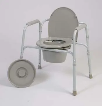Alex Orthopedics - P7085-RB - 3 in 1 Commode With Removable Back