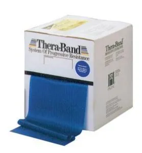 Alimed - HYG113BL - Extra Heavy Thera-Band Exercise Band, 5-1/2" Width, 6 yds., Blue, Latex