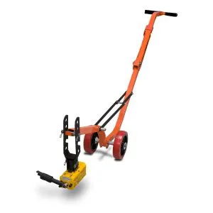 Allegro - 9401-25A - Magnetic Lid Lifter, Aluminum Dolly (magnet Lift Weight: 660 Lbs. Flat Items, 330 Lbs. Round Items)