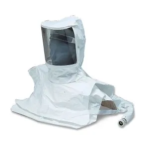 Allegro - From: 9912-C To: 9912-HC - Double Bib Maintenance Free Tyvek Hood Cf Sar Assembly With Susp. And Personal Air Cooler With Hansen Fitting