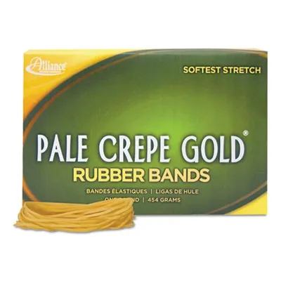 Alliance R - From: ALL20195 To: ALL21405 - Pale Crepe Gold Rubber Bands