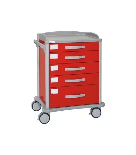 Capsa Healthcare - AM10MC-EB-A-DR131-E - S dard Cart, Extreme , Auto Relock, (1) Drawers, (3) Drawers and (1) Drawer (DROP SHIP ONLY)
