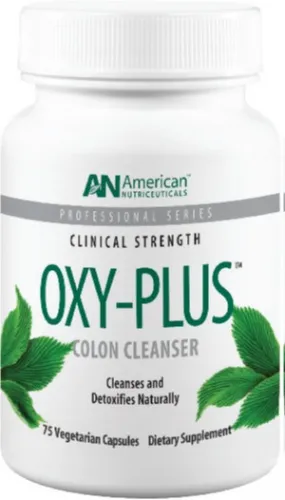 American Nutriceuticals - A1008 - Oxy Plus Cleanses and detoxifies the colon without psyllium