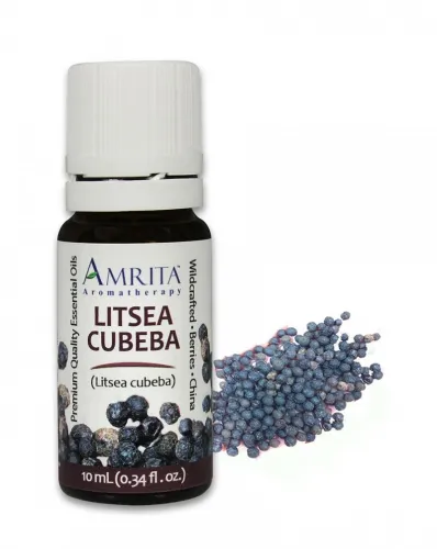 Amrita Aromatherapy - EO3352 - 10ml Essential Oils Litsea Cubeba 10ml