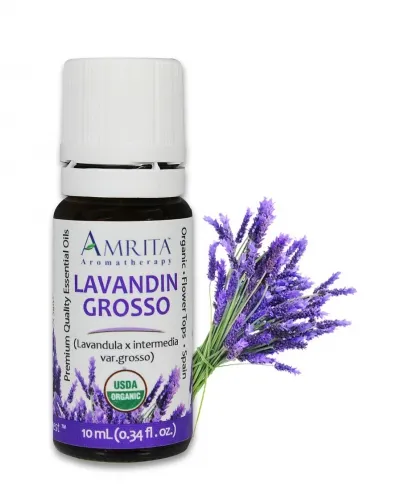 Amrita Aromatherapy - EO4210 - 10ml Essential Oils Lavandin Grosso 10ml
