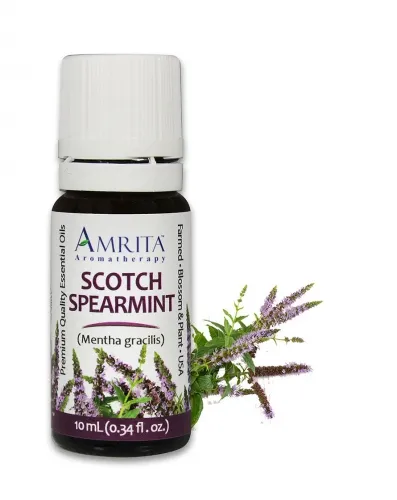 Amrita Aromatherapy - EO4893-60ml - Essential Oils - Spearmint, Scotch