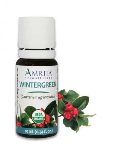 Amrita Aromatherapy - EO5151-1L - Essential Oils - Wintergreen