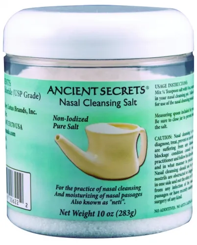 Ancient Secrets - 95622 - Nasal Cleansing, Salt Jar