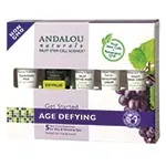 Andalou Naturals From: 226312 To: 226313 - Skin Care Get Started Age Defying Kit - (a) Brightening Clarifying