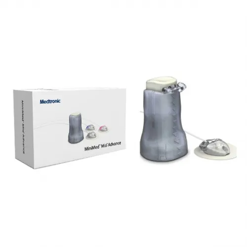 Minimed Distr Center - MMT-242A - Mio Advance Infusion Set Clear 6mm Cannula with 23" Tubing.