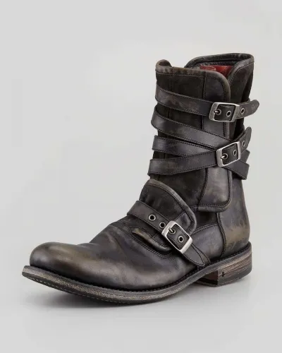 Apex - B4200M - Footwear - Mens Strap Boot