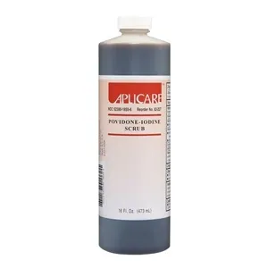 Aplicare - 82227 - 7.5% Povidone-Iodine Scrub Solution Screw Cap Bottle